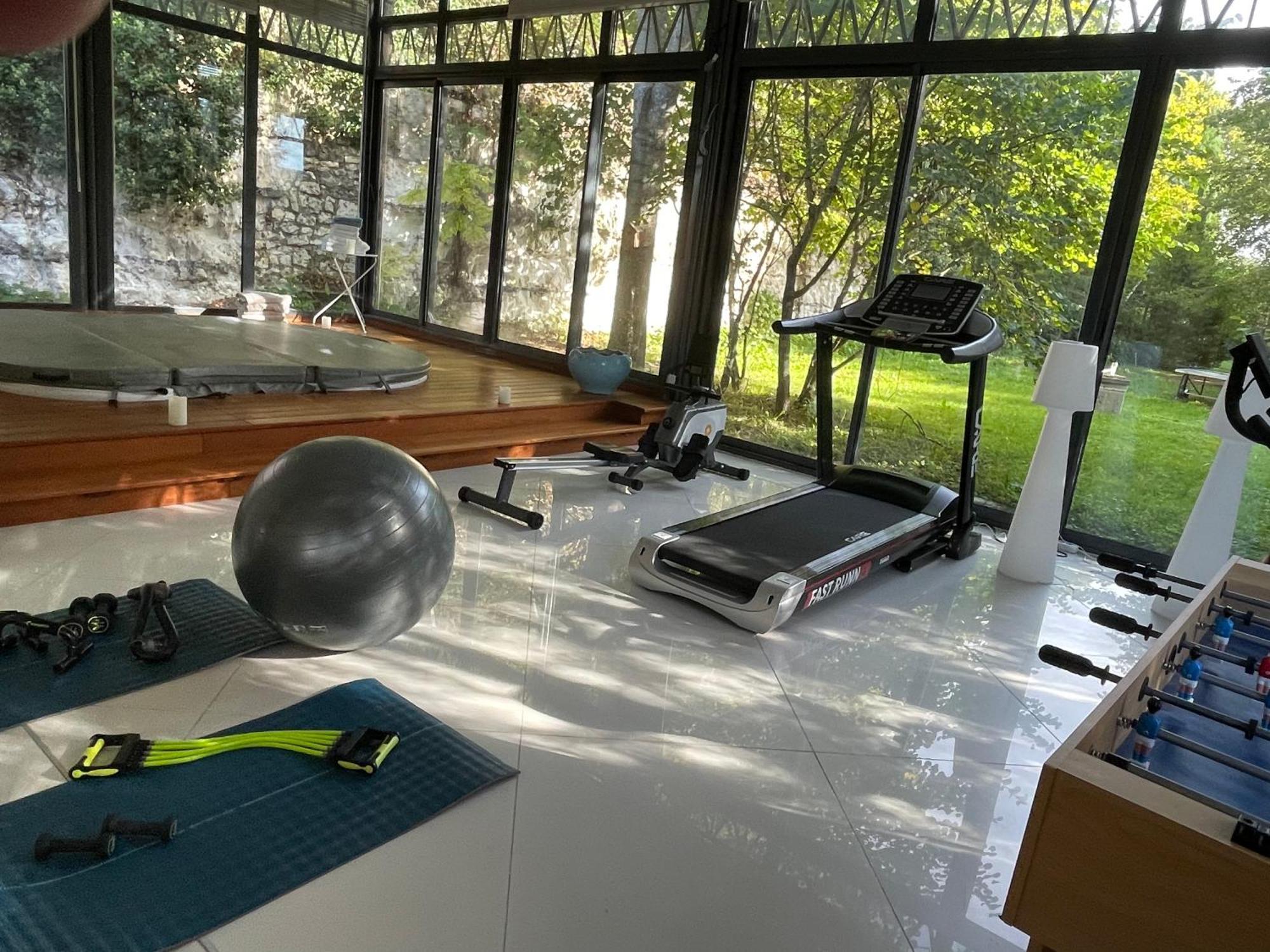 Domaine Spa Perret-Chateau Artdeco Mastersuite En B&B Et-Ou Gite De Charme-Giverny A 3Mn-Jardins Monet-Le Vexin-Piscine Ete-Parc 3Ha-Aire De Jeux Enfants-Pingpong-Options Breakfast-Diner-Billard-Sauna-Fitness-Hammam-Promo 2Nuits En Sus Jacuzzi 1H Off Sainte-Genevieve-les-Gasny Экстерьер фото